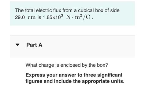 calculate total electric flux of a cubical box|flux of electricity.